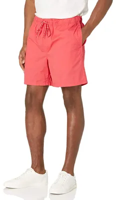 Produktbild von Amazon Essentials Herren 13cm Shorts mit Kordelzug, Korallenrosa, XXL