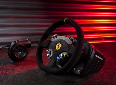 Immagine prodotto di ThrustMaster TS-PC RACER Ferrari 488 Challenge Edition - Volante - cablato - per PC