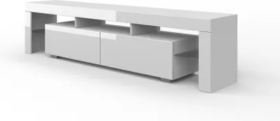 Produktbild von TV-Schrank 190 cm WEIß GLANZ ohne LED