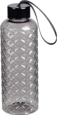 Produktbild von Excellent Houseware Wasserflasche, AS-Kunststoff, 7x20 cm, 500 ml, schwarz