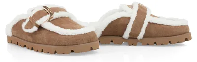 Produktbild von Kalbsvelourslipper mit Schnalle
