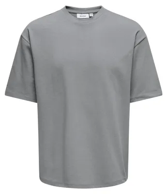 Produktbild von ONLY & SONS Bequemes Rundhals T-Shirt Dropped Shoulder Größe: S