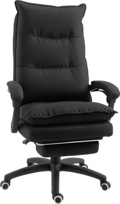 Produktbild von Vinsetto Bürostuhl mit Massagefunktion, Ergonomischer Schreibtischstuhl, Schwarz