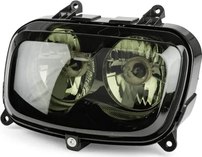 Zdjęcie produktu dla Czarny reflektor Str8 do Yamaha Bw's Mbk Booster po 2004 r