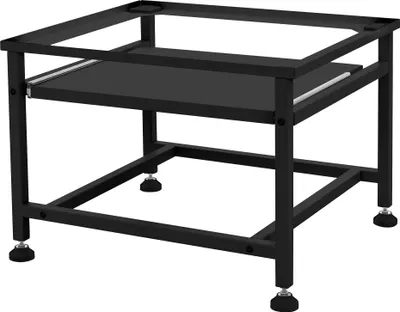 Produktbild von ML-Design Waschmaschinen Untergestell aus Stahl, für Trockner/Kühlschrank, bis 150kg, inkl. ausziehbarer Ablage
