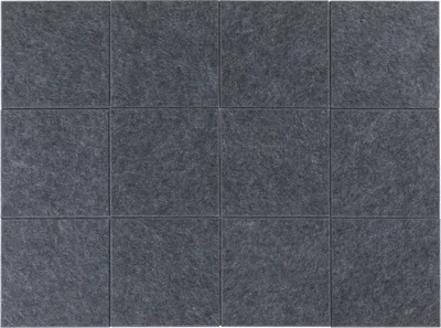 Produktbild von 12 kusů Akustické panely samolepicí vysoká hustota nástěnné dekorace tmavě šedá 30*30cm
