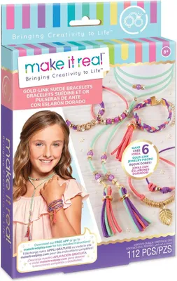 Produktbild von Machen Sie es zu einem echten DIY-Schmuckset aus Wildlederarmbändern