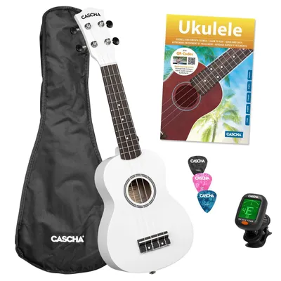 Obrázok produktu pre Cascha HH 3975 White Sopránové ukulele