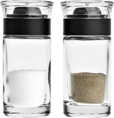 Zdjęcie produktu dla Leonardo zestaw szklany do soli i pieprzu Cucina L037715
