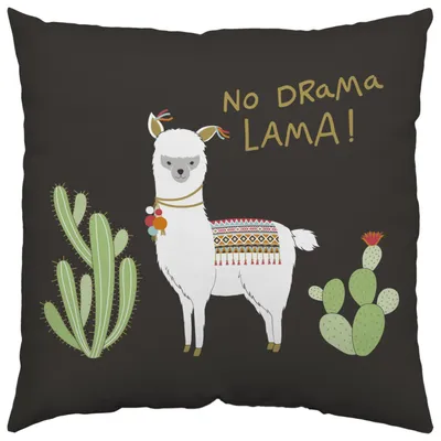 Produktbild von Lama Kissen No Drama Lama
