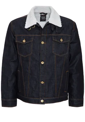 Produktbild von King Kerosin Denim Winterjacke - Dip & Dry S