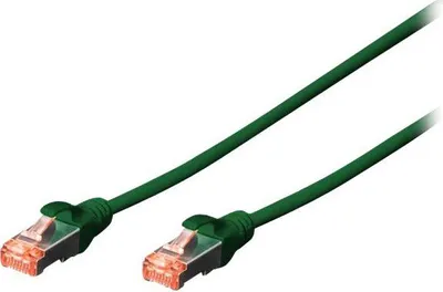 Zdjęcie produktu dla Digitus Kabel krosowy CAT 6A S/FTP, 20 m, Cat6a, S/FTP (S-STP), RJ-45, RJ-45, Zielony