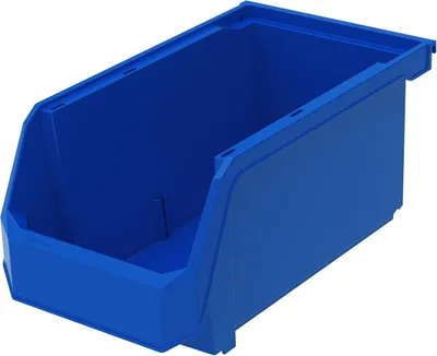 Obrázek produktu pro Elzusha – Sada 6 plastových úložných boxů – Velká – Modrá