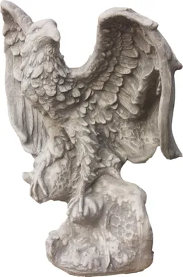 Produktbild von Schöner Adler perfekt für den Garten die Terrasse oder den Vorgarten ist Frostfest Witterungsbeständig und Neu 56cm H, PO-1755