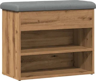 Produktbild von Schuhbank Artisan-Eiche 62x32x50 cm Holzwerkstoff