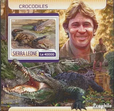 Produktbild von Briefmarken Sierra Leone 2017 Mi Block 1249 (kompl. Ausg.) postfrisch Krokodile