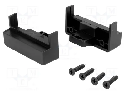 Obrázek produktu pro 1x Černý rámeček pro vestavěné rádio, rámeček pro rádia, standard 1 DIN