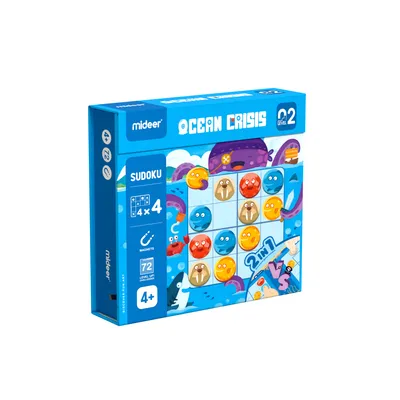 Obrázek produktu pro MiDeer Sudoku - LEVEL UP 02 Krize v oceánu