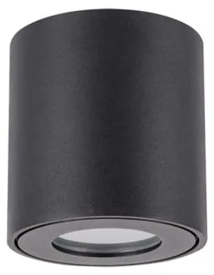 Obrázok produktu pre ZORBA DWL GU10 BLACK hermetické stropné svietidlo IP54 čierne Struhm 03955
