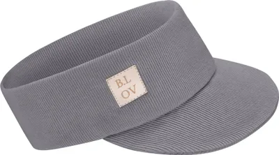 Produktbild von Bubalove | Kinder Stirnband mit Schirm | Anthrazit | 52-56 cm, Baseball Cap | Stirnbander | Kappe, handgenähtes Baumwollstirnband