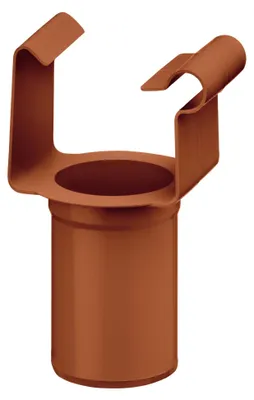 Zdjęcie produktu dla INEFA Kanał odpływowy w kształcie skrzynki, PVC-U NW68/DN50 Brązowy Kanał odpływowy, akcesoria do rynien, łatwy montaż, wyprodukowany w Niemczech