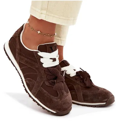 Produktbild von Vinceza Damen Wildleder Sneakers 86427 Schokoladefarben 40