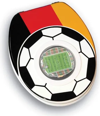 Produktbild von Sanwood WC SITZ Toiletten Deckel Klo Brillen MDF Bad Gäste Stadion