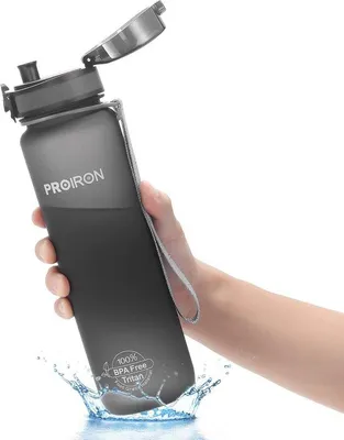 Produktbild von Wassersportflasche 500ml Tritan lekvrij 1-Klick-Öffnung