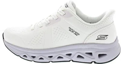 Obrázek produktu pro Sportovní nízké boty Skechers s tvarovanou podrážkou v bílé/bílé kombinaci, velikost 41