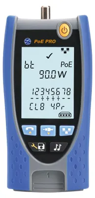 Produktbild von TREND NETWORKS Kabeltester R158006 Trend Networks PoE Pro BT