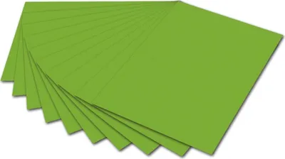 Produktbild von Folia 6755E Tonpapier - 50 x 70 cm, grasgrün
