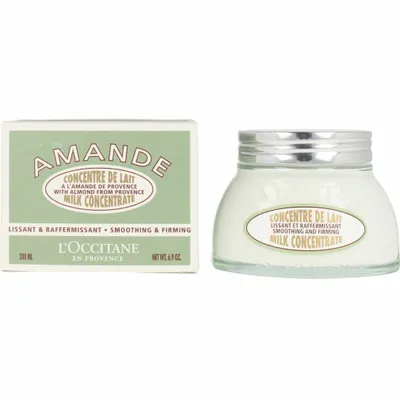 Produktbild von L'Occitane Concentré de Lait Mandorla, Milch, Frauen, Feuchtigkeitsspendend, Nährend, Weichmachend, Jeder Hauttyp, 200 ml, Mandelöl