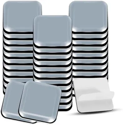 Produktbild von 36 Stück Möbelgleiter Teflon Selbstklebend 30x30mm (eckig) Möbelgleiter-Set Teppichgleiter Möbel Bewegen Pads Effektiver Schutz Ihrer Möbel Stühle Böden