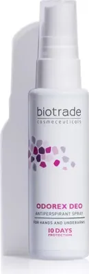 Produktbild von Biotrade Odorex Deo Spray Antitranspirant Für Hände Achselhöhle 10-Tage Schutz Vor Schwitzen Unangenehmen Geruch 40ml