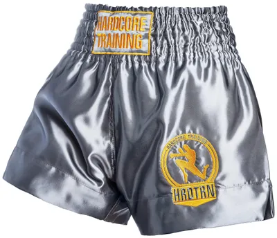 Immagine prodotto di Pantaloncini da Muay Thai da uomo, ideali per kickboxing, MMA e allenamento - colore nero