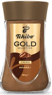 Zdjęcie produktu dla Kawa Tchibo Gold Selection Crema 180g rozpuszczalna