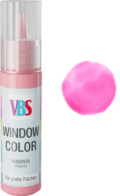 Produktbild von VBS Window Color, 20 ml Magenta