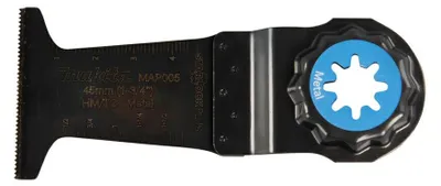 MAKITA Multitool-Sägeblatt TC/HM 45 mm 23 TPI für Metall und Nägel – Ansicht 2