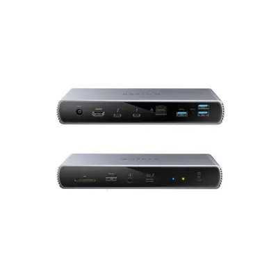 Produktbild von Targus HyperDrive - Dockingstation - für Notebook - USB-C / Thunderbolt 4 - 11-slot - HDMI, 2 x Thunderbolt - 2.5GbE