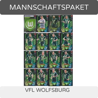 Produktbild von Topps Match Attax - 2019/20 - Mannschaftspaket - VfL Wolfsburg