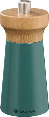 Obrázek produktu pro Mlýnek na sůl WESTERLAND, 12 cm, zelený - buk, Zassenhaus