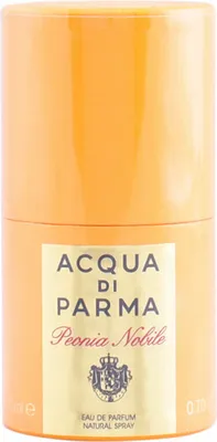 Produktbild von Acqua di Parma Peonia Nobile, Frauen, 20 ml, Schwarzer Pfeffer, Himbeere, Freesie, Geranium, Pfingstrose, Rose, Bernstein, Moschus, Patschuli, Spray
