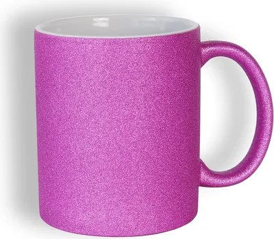 Produktbild von craftcut - Sublimationstasse GLITTER in PUPRLE - 11 oz/330 m
