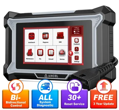 Obrázek produktu pro Diagnostický nástroj pro automobily - OBD2 skener - Čtečka chybových kódů - Systémová diagnostika - Obousměrná kontrola