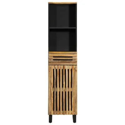 Immagine prodotto di Credenza 38x34x160 cm in Legno Massello di Mango Grezzo