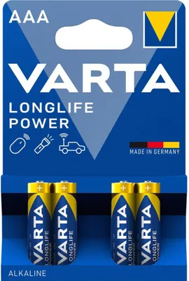 Produktbild von Varta 4903 LR03 AAA Micro High Energy Batterie 4er-Pack