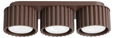 Produktbild von Plafond AURA 3 braun Gx53 3xGx53 10W Aluminium 8x10x32.5cm Sollux Lighting