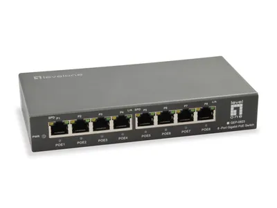 Image de LevelOne Switch 8x GE GEP-0823 120W 8xPoE+