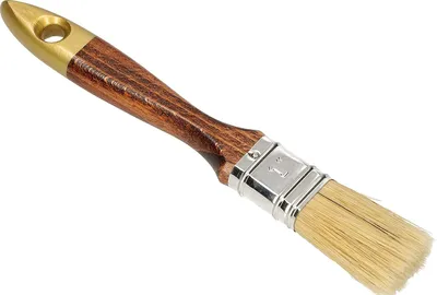 Produktbild von KOTARBAU® Flachpinsel 1“ Borstenlänge 25 mm Lasurpinsel Lackierpinsel Malerpinsel Holzpinsel Lackiert für Renovierungsarbeiten