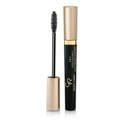 Produktbild von Golden Rose Perfect Lashes 2-in-1 Super Volume & Verlngerungsmascara - Schwarz - 9 ml